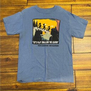 White Mountains Kids T-Shirt with Bear Graphic